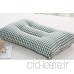 KLGG Cotton Washed Cotton Pillow Core Feather Velvet Pillow Adult Neck Pillow Single Pillow One Green Small - B07VQKKB9V